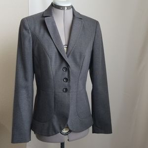 Worthington Size 4 Dark Grey Blazer